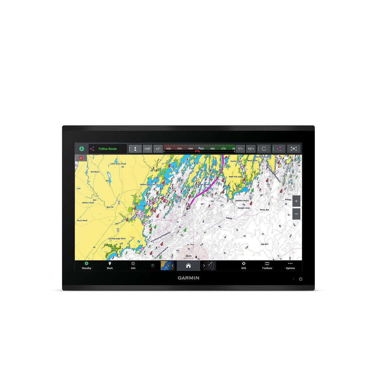 Garmin GPSMAP9222 22in Plotter With US and Canada GN+