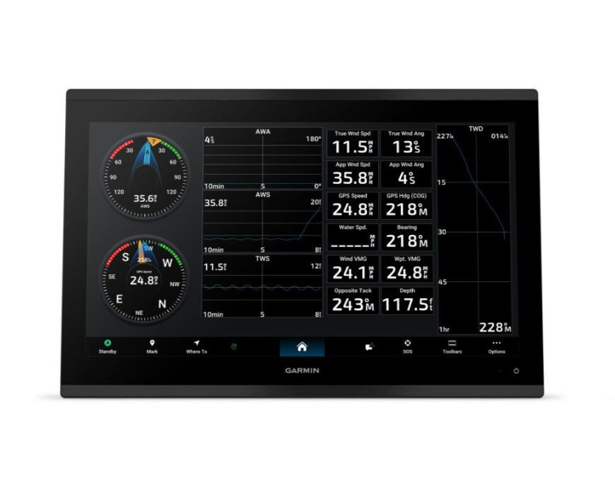 Garmin GPSMAP9017 17in Plotter With Worldwide Basemap