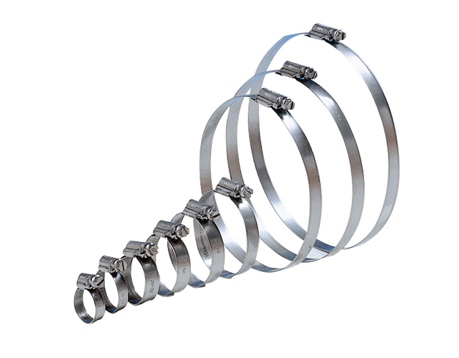 Vetus HCS50 - Hose clamp D50-70mm AISI-304, W4 12mm