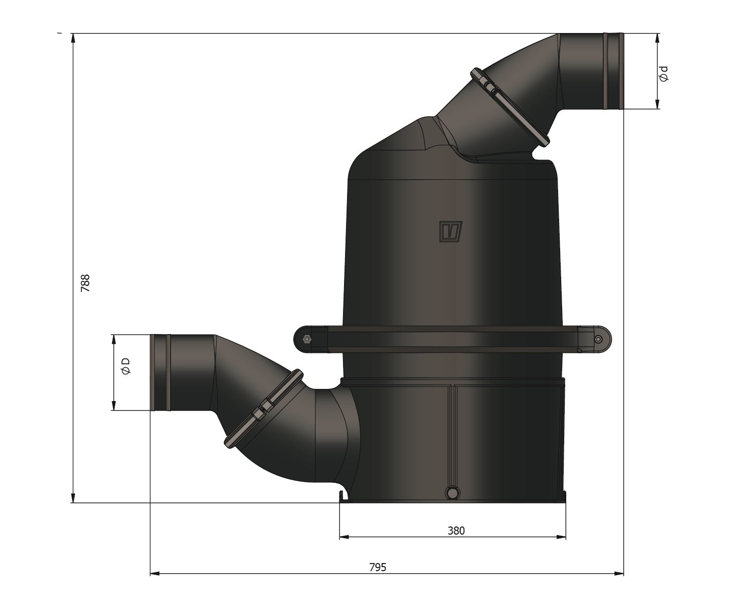 Vetus HPW152 - Waterlock High Performance