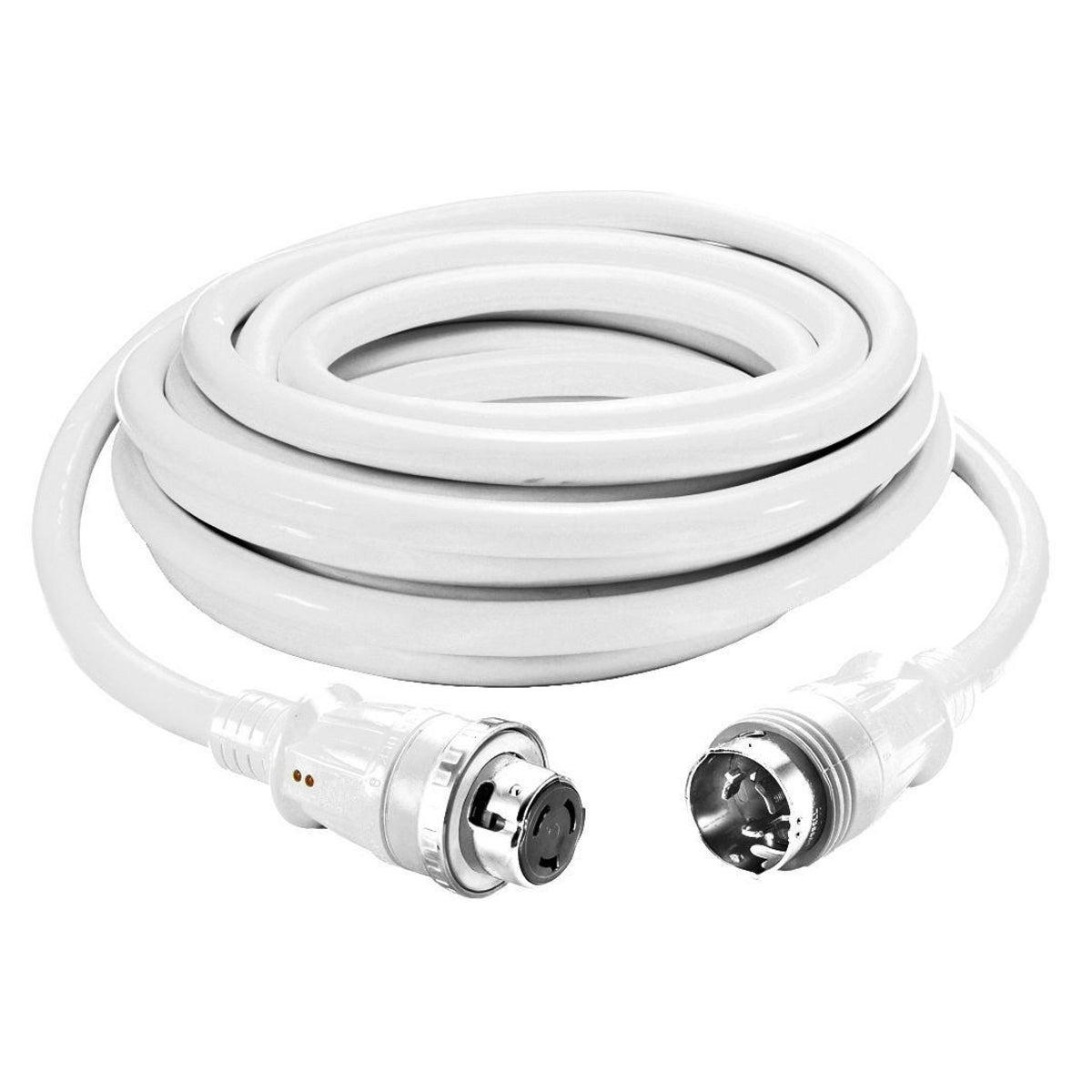 Hubbell HBL61CM42WLED White 50AMP Cable W/Led 25