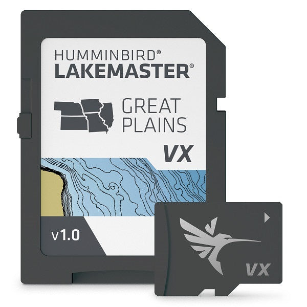 Humminbird Lakemaster VX Great Plains microSD