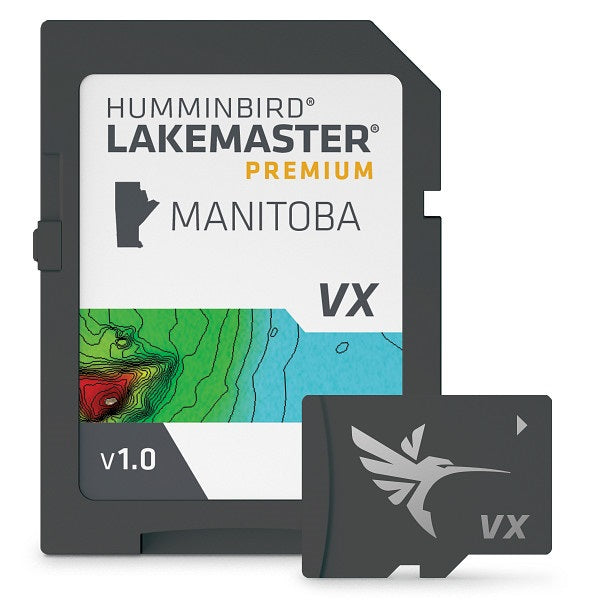 Humminbird Lakemaster VX Premium Manitoba microSD