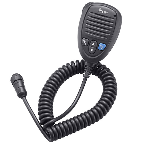 Icom HM205RB Black Speaker Microphone Rear Mount M506 – MMarine Online