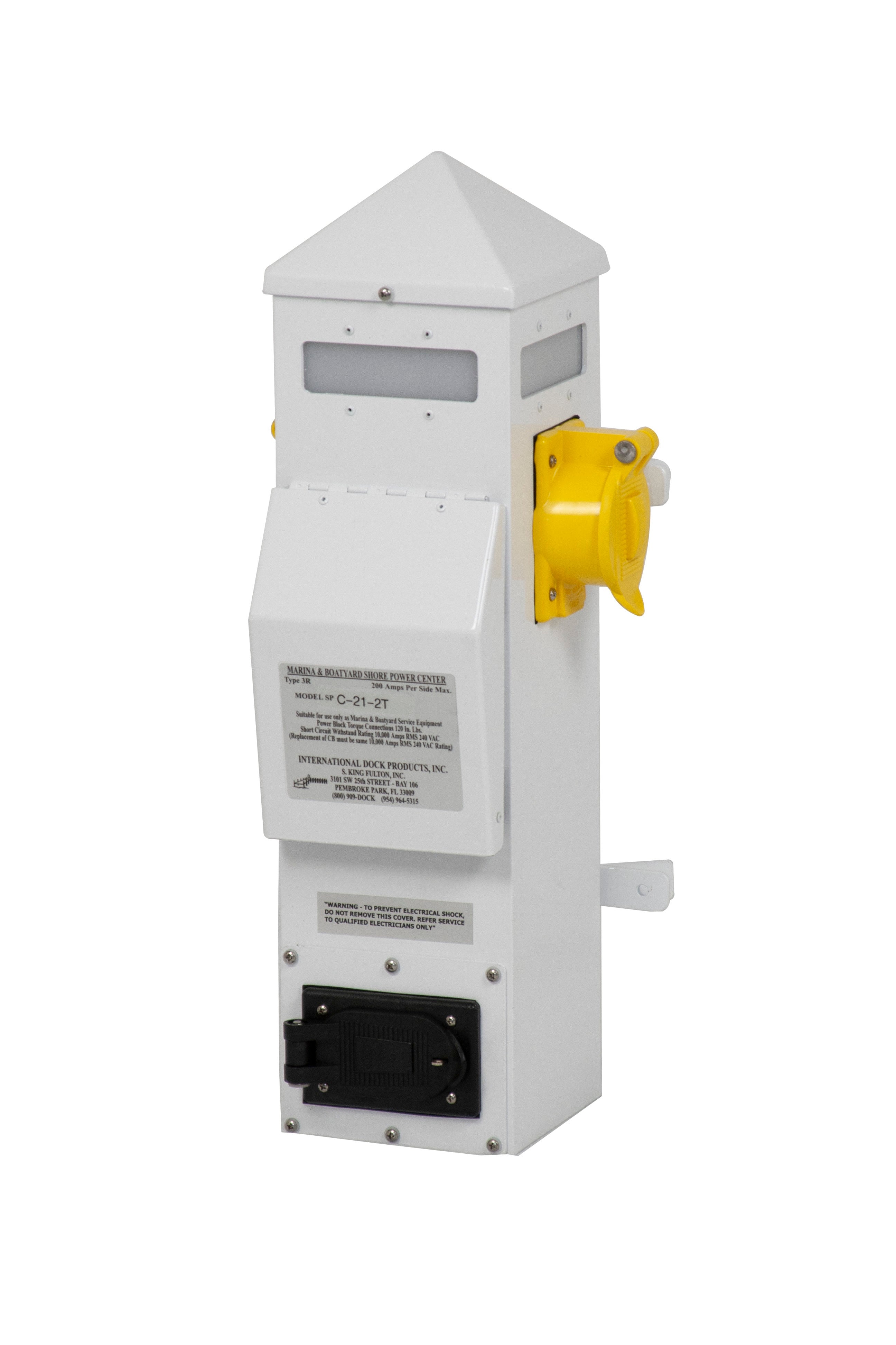 Intftl Dock SPC-21-2T-326 Shore Power Pedestal