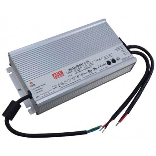 LED Converter; 90-302VAC to 24VDC, 600W