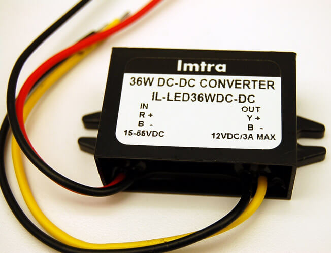 Converter: LED, 15-55VDC Input