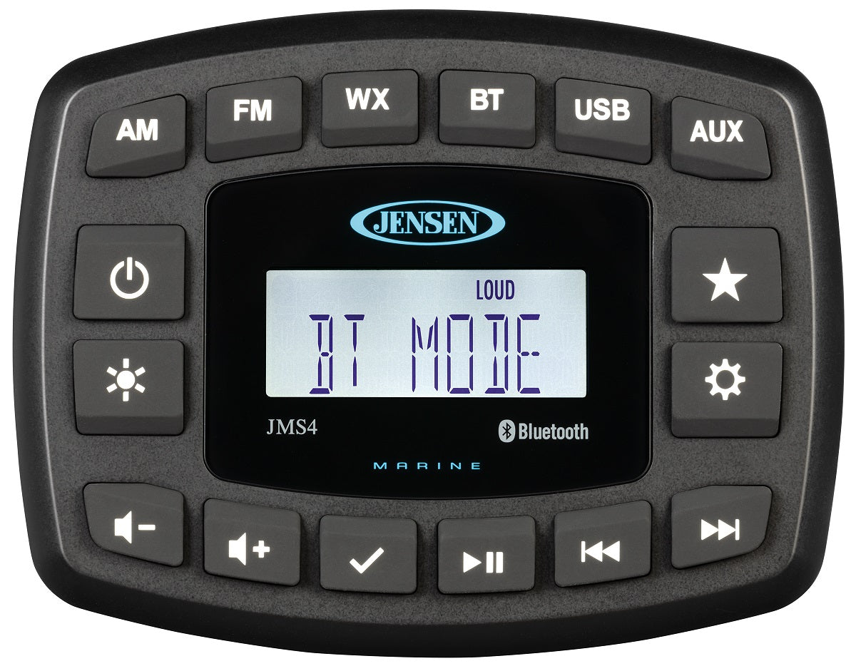 Jensen JMS4RTL AM/FM/USB Bluetooth Stereo