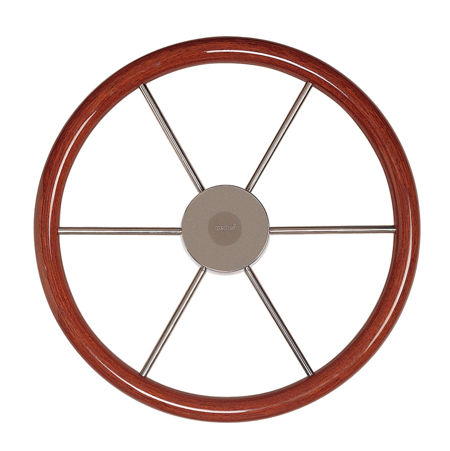 Vetus KW38 - Steering wheel 380mm mahogany rim