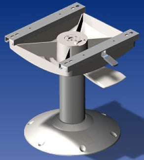 Norsap 1110 Seat Pedestal, 350mm (13.8 in.)