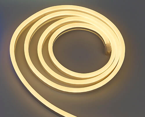 Neon LED Rope Light, Top Emitting, Warm White 120V