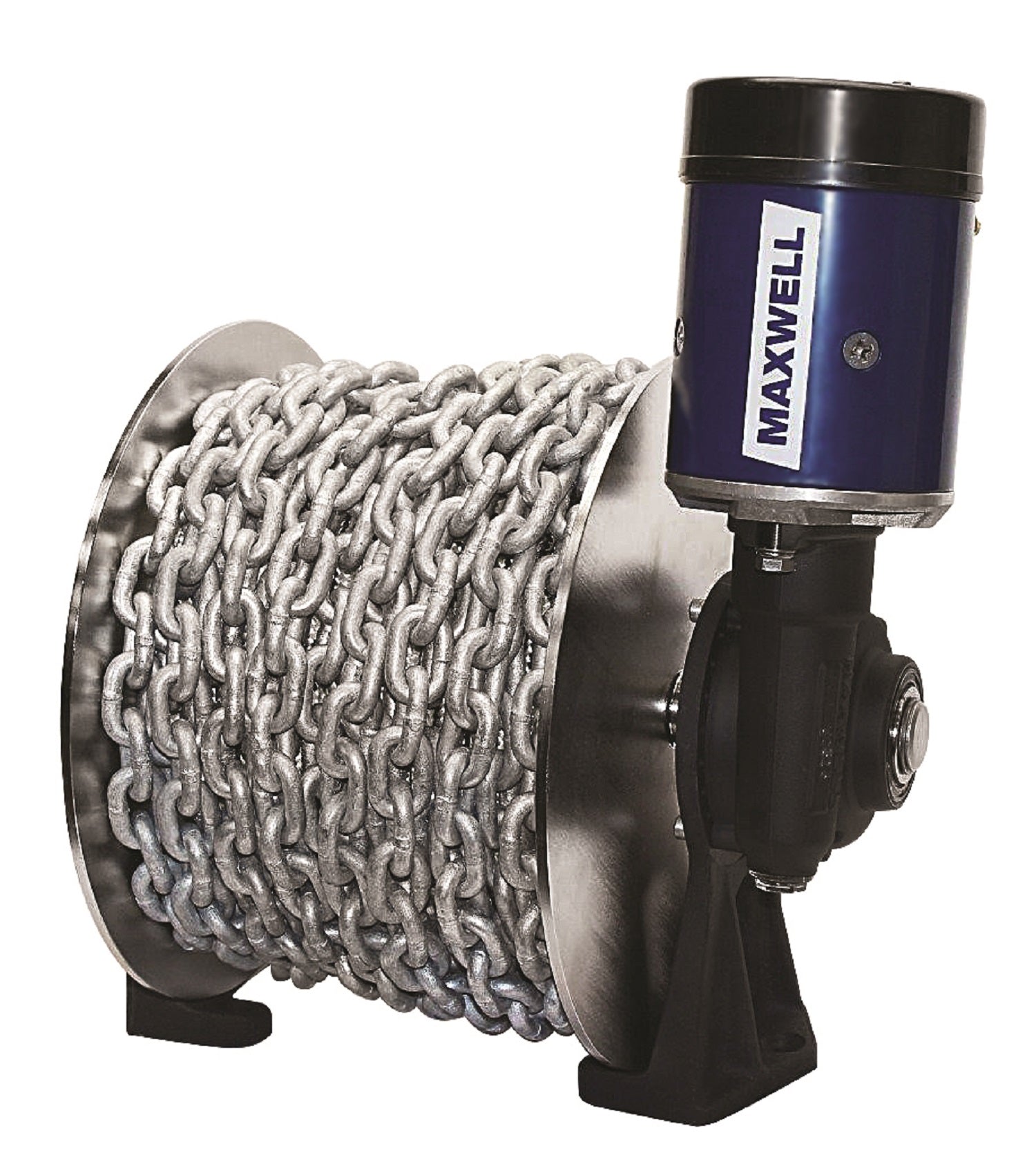 Vetus P102872 - TASMAN 8-8 12V Drum winch Incl Rode 110m