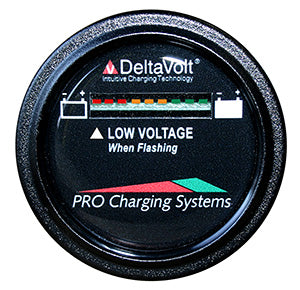 Pro Charging Eagle Performance Battery Fuel Gauge 48v Round