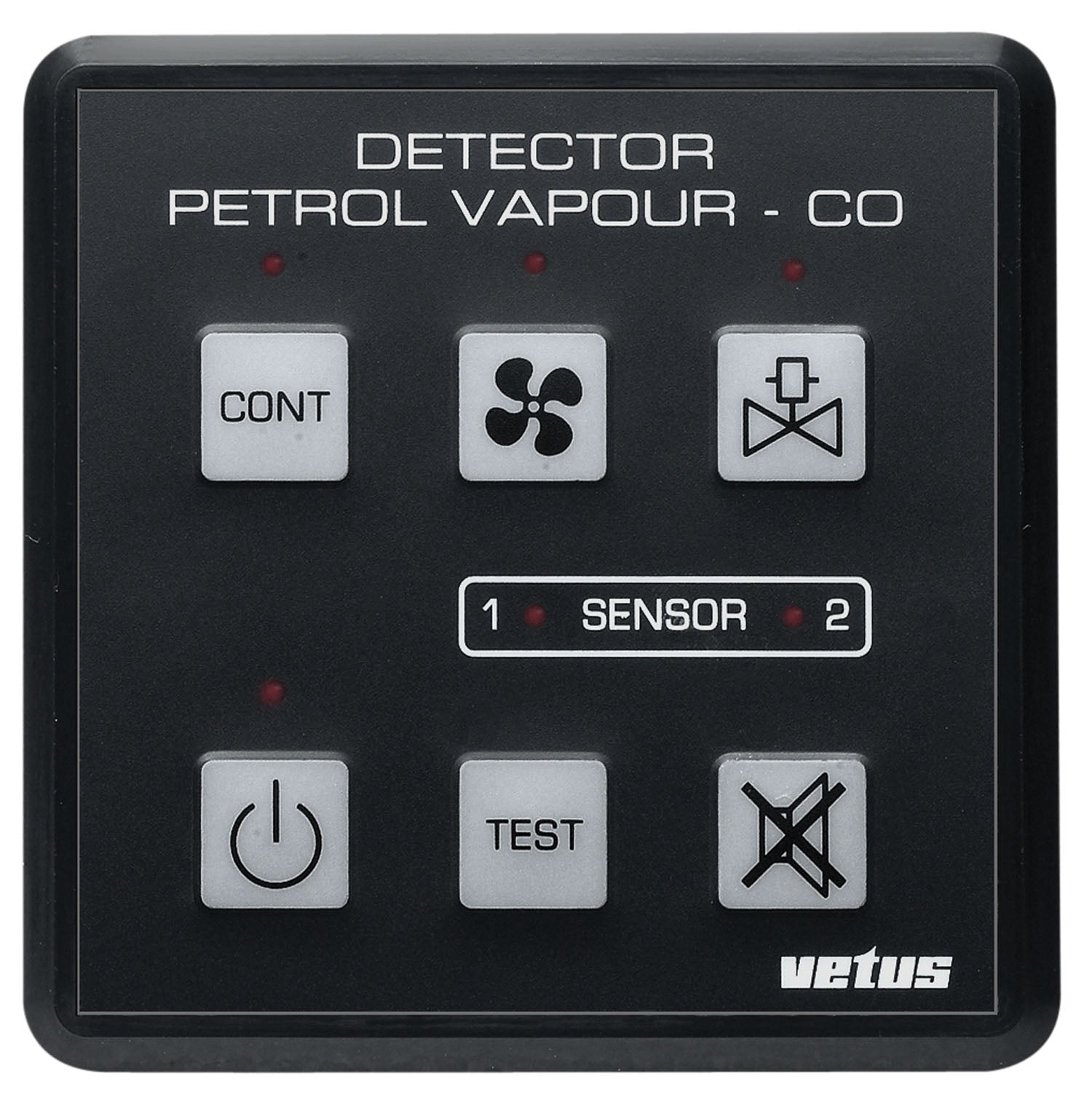 Vetus PD1000 - Petrol fume detector 12/24 volt, incl. sensor