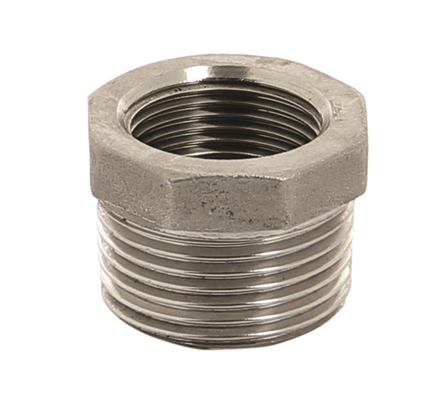 Vetus QS050604 - Bushing hex AISI 316 male - female G1/2