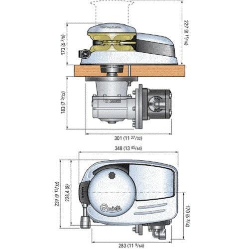 Quick Dave DV5 Hydro X Windlass 10MM