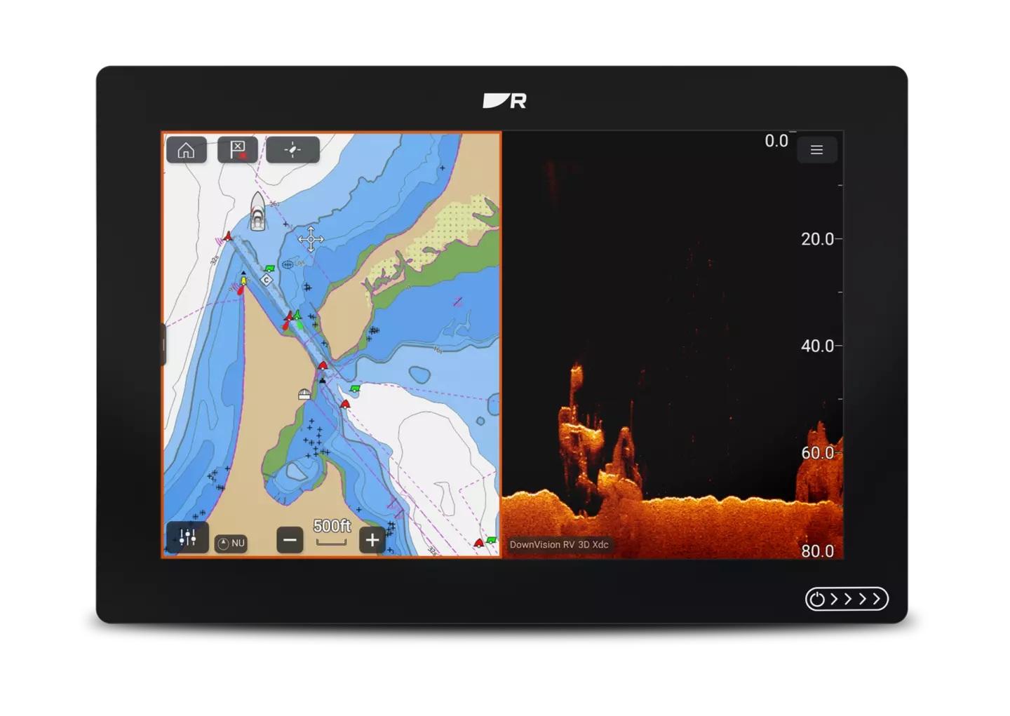 Raymarine Axiom 2 12 RV 12in Chartplotter-Sonar with LHC North America ...