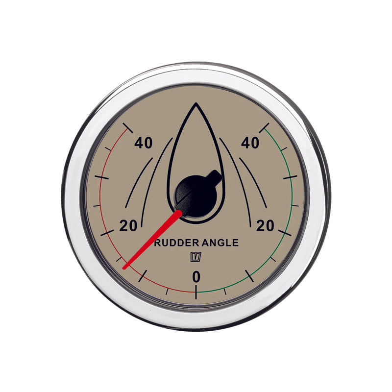 Vetus RUDDN40 - Rudder indicator Cream 12/24 V, 100mm – MMarine Online