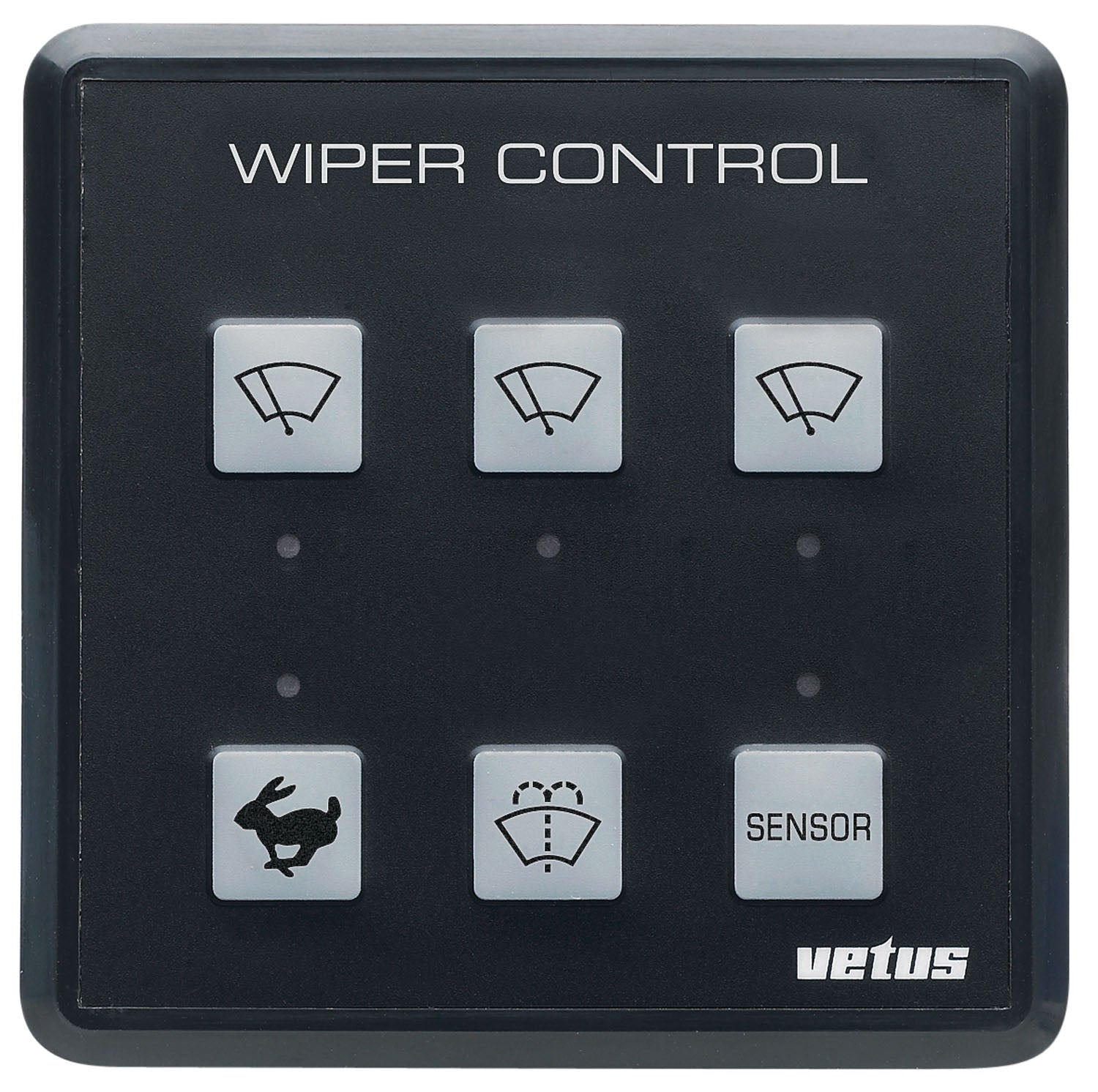 Vetus RWPANEL2 - Windscreen wiper control panel for up to 3 wipe