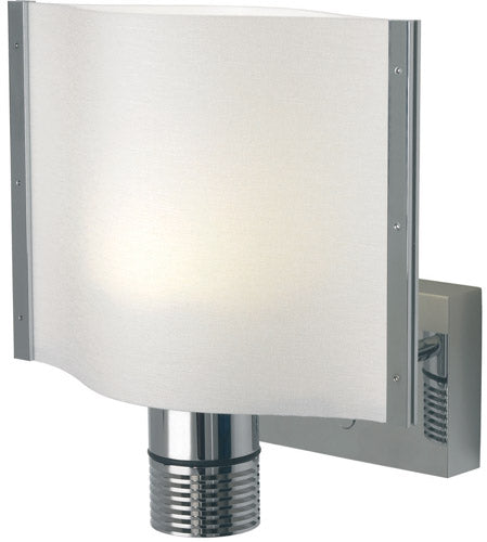 Rostock, LED, Chrome, White Shade