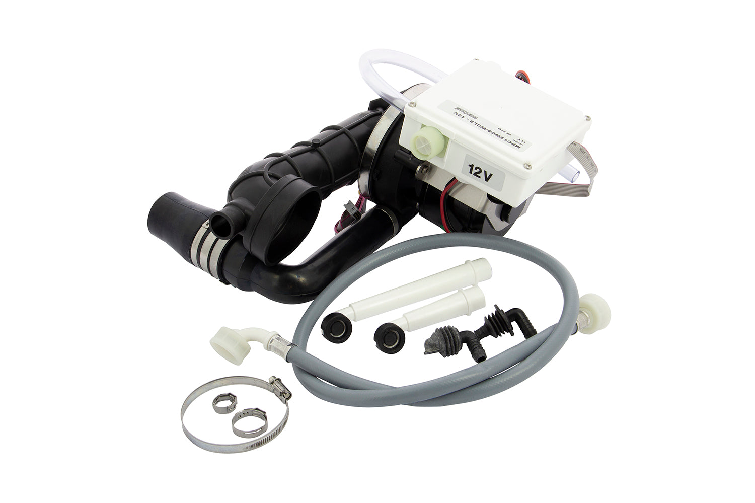 Vetus SET0138 - Set: 12V motor WCS2 toilet incl. pump + macerator