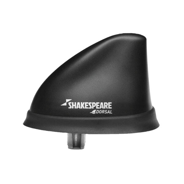 Shakespeare 5912 Black VHF Low Profile Dorsal Antenna 26 RG58 Cable