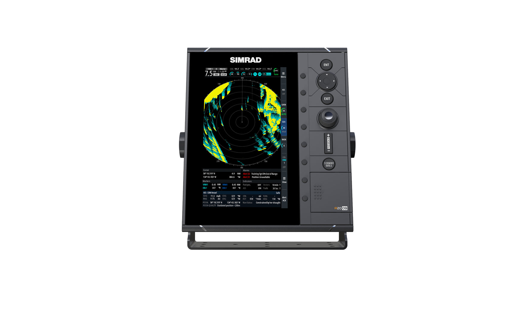 Simrad R2009 9in Radar Display Requires Radar Dome
