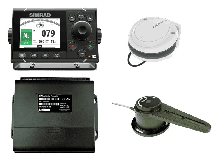 Simrad A2004 Compass Pack A2004, AC70, RF300 and Precision 9 Compass ...