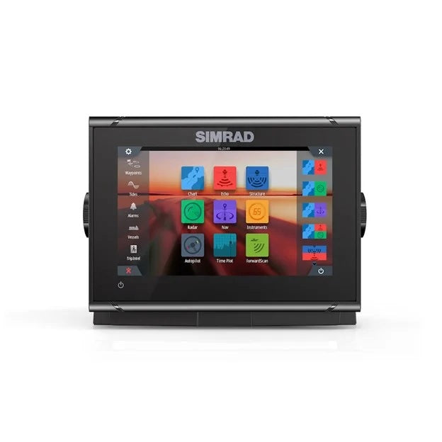 Simrad GO7 XSR 7in Plotter With HDI Tranducer C-map Discover microSD