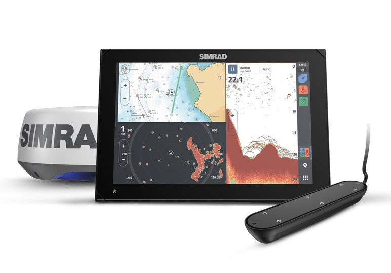 Simrad NSX3012 Radar Bundle with Active Imaging Transducer Halo 20+