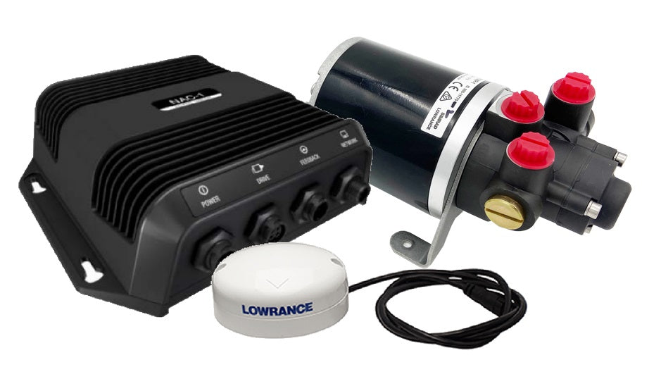 Simrad NAC-1 Outboard Pilot Hydraulic Pack, MKII PUMP-1 Includes Point-1 AP