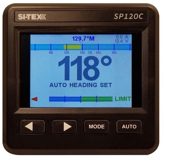 Sitex SP120C Color Autopilot Rudder Feedback Type T Drive