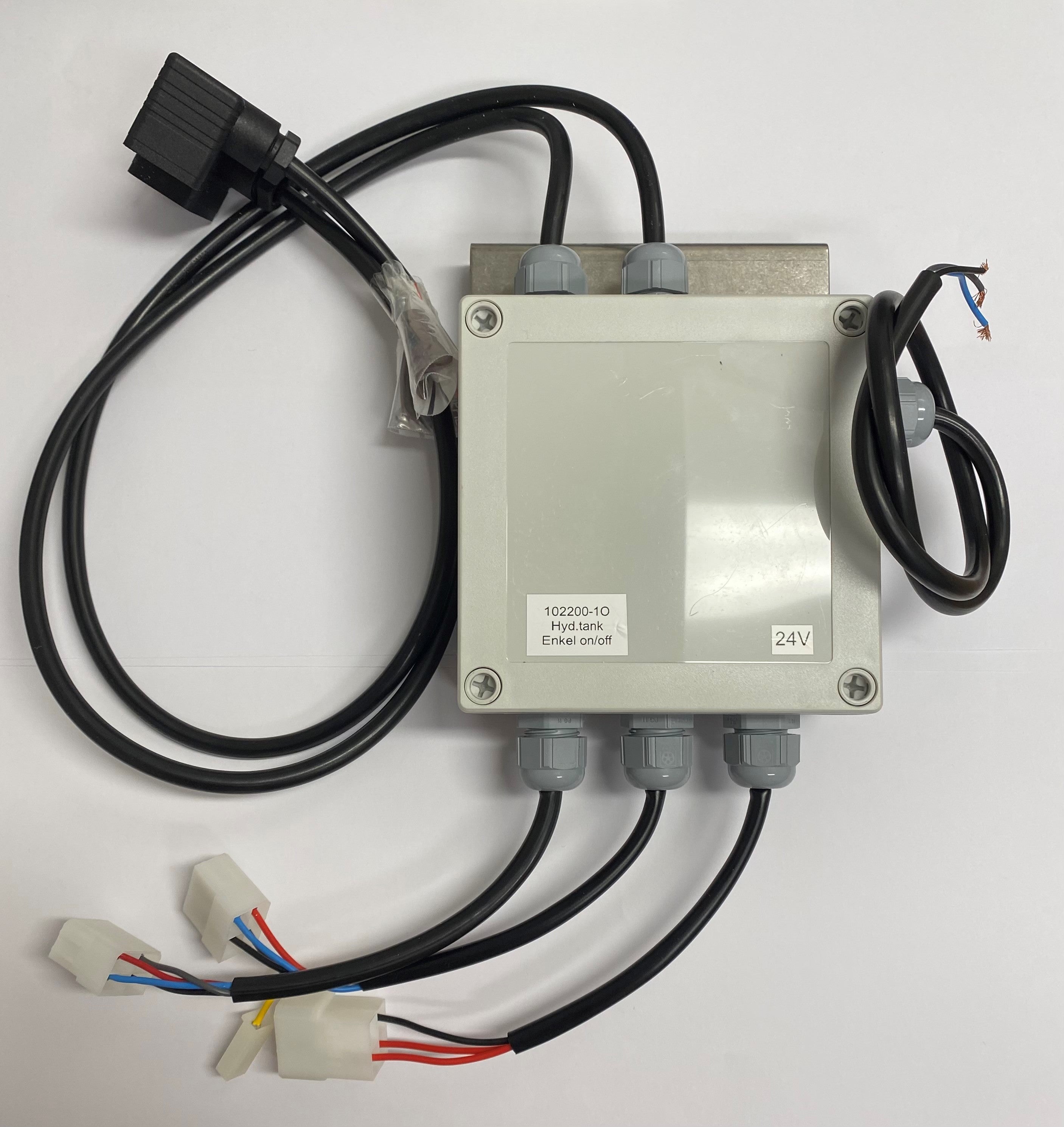 Control box, 24 volt, for tank for on/off control