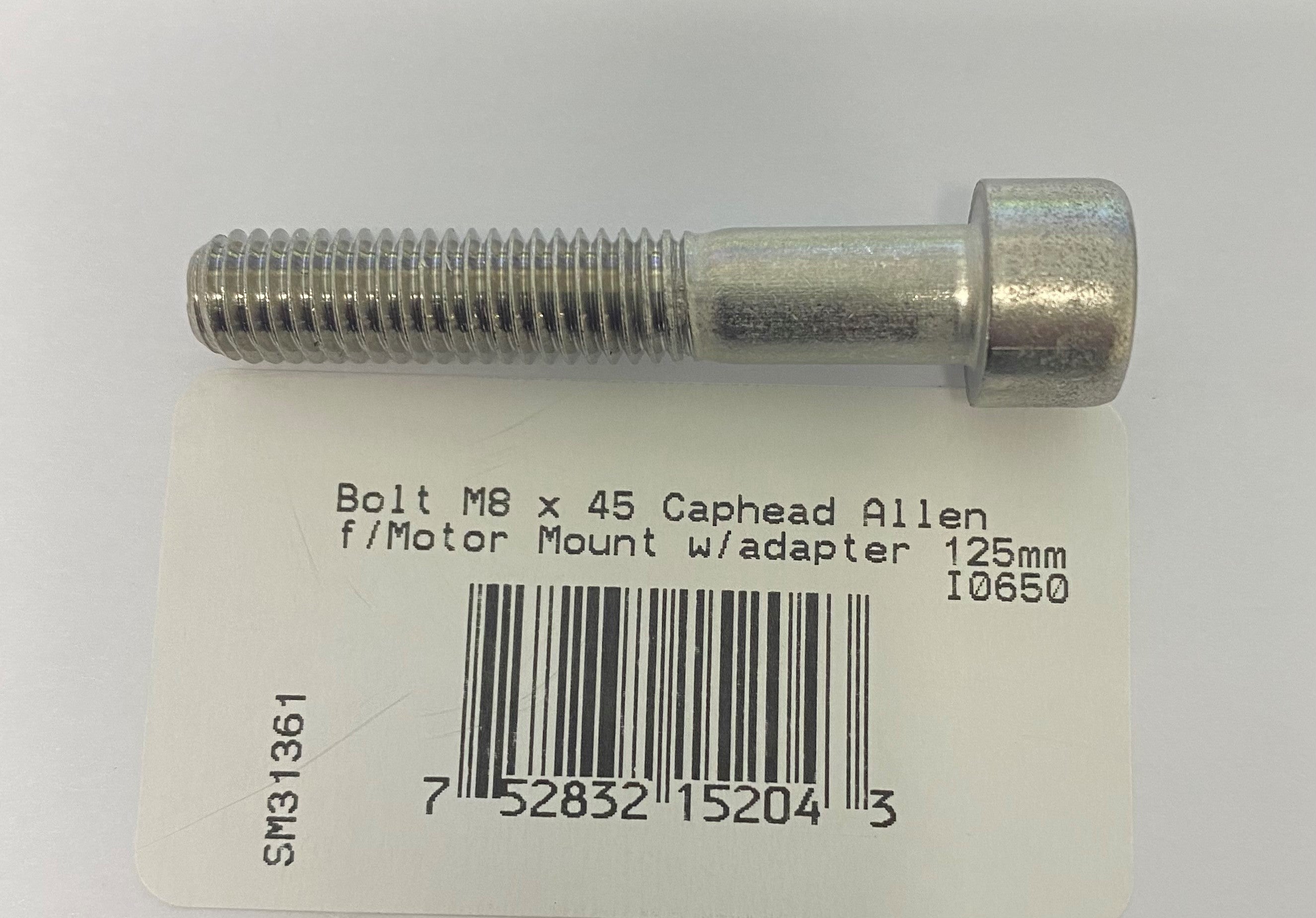 Bolt, M8 x 45, allen cap head