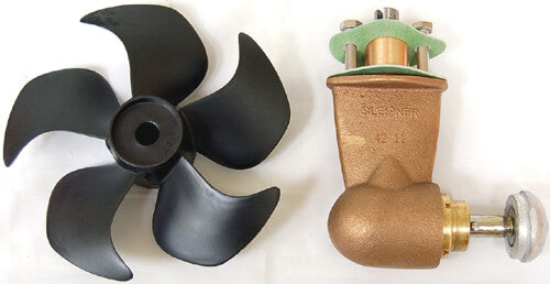 Gear Leg Assembly, sealed, incl. Propeller & Anode