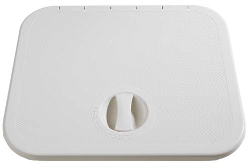 4000 Series Rectangular Hatch, Medium, White