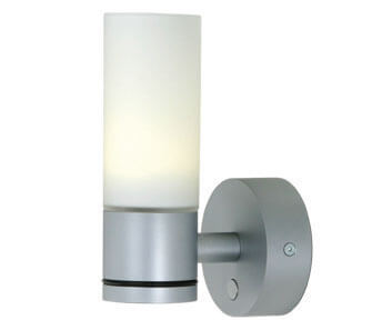 Sylt Matte Chrome, White Glass