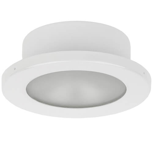 T105 PowerLED, White Trim Ring, Neutral White