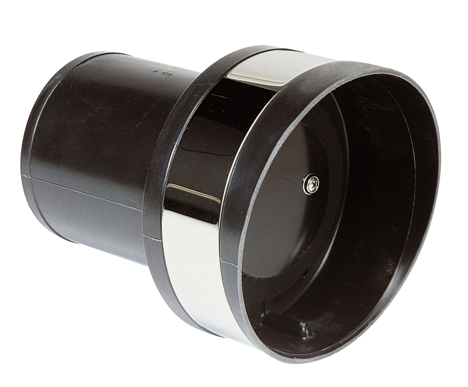 Vetus TC090 - Plastic transom exhaust connection with check valve, T