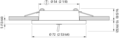 Ted CS 2W IP40