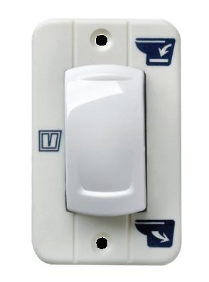 Vetus TMWBS - Wall switch for T-series toilet