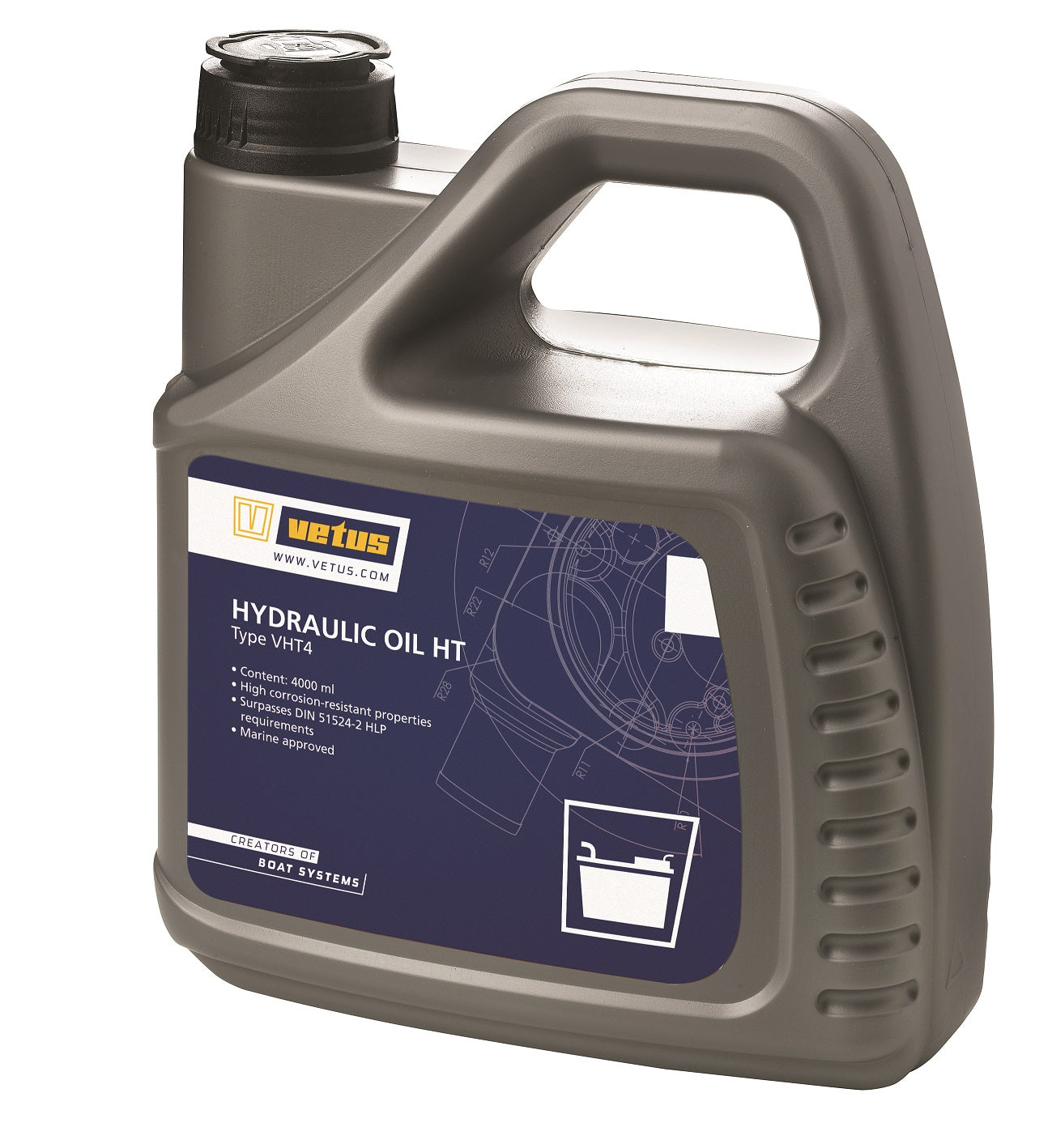 Vetus VHT1 - VETUS Hydraulic Oil HT 1 liter