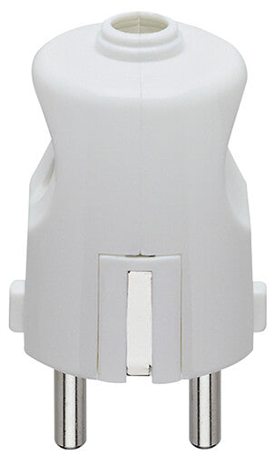 Plug: German Standard, 2P+E, 16A/250V, White, – MMarine Online