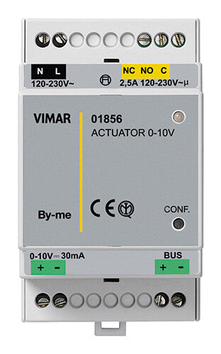 BY-ME: ACTUATOR, 0-10VDC, 30mA