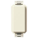 Switch: Blank Module, White,