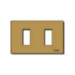 8000 Series Square Cover Plate, Bronze