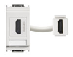 Connector: HDMI, Multimedia, White, Idea Series