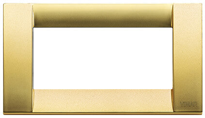Idea Square Cover Plate, Matte Gold 33