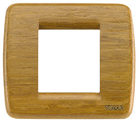 Plate: Wood, Teak, 2m Rdcd