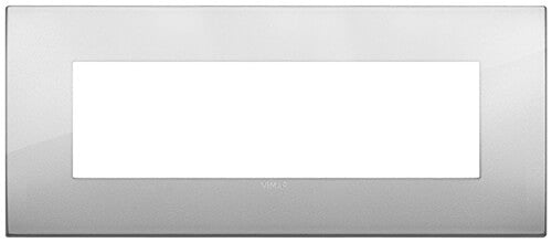 Arke Square Square Cover Plate, Silver